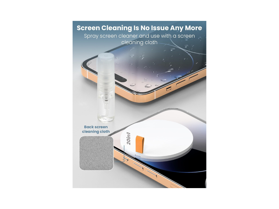 Moxedo 20 in 1 Electronics Cleaning Kit - Multi-Functional Gadget Cleaning Tools for PC Computer Screen, Charging Ports, Camera Lens, Earbuds, Cellphones, Keyboard and Headphones Moxedo 20 in 1 Electronics Cleaning Kit - Multi-Functional Gadget Cleaning Tools for PC Computer Screen, Charging Ports, Camera Lens, Earbuds, Cellphones, Keyboard and Headphones